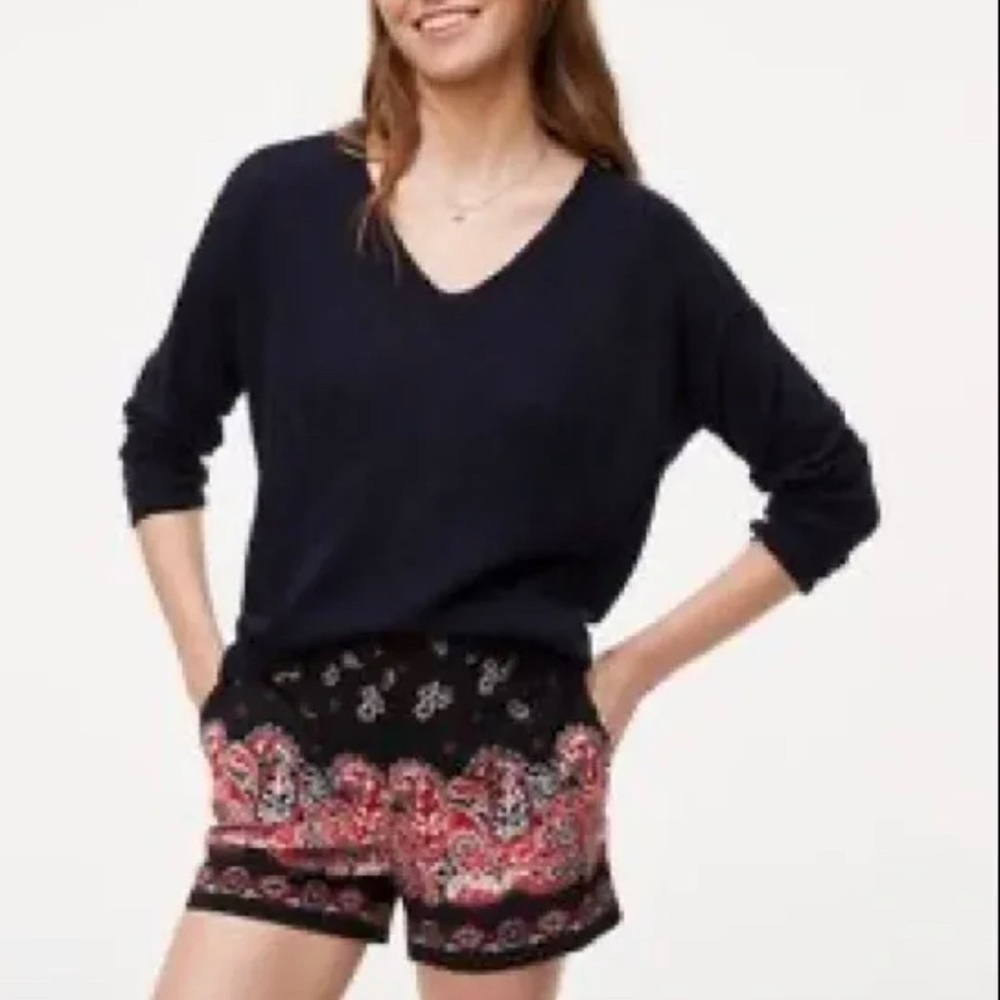 Loft Riviera Belted Shorts size 00